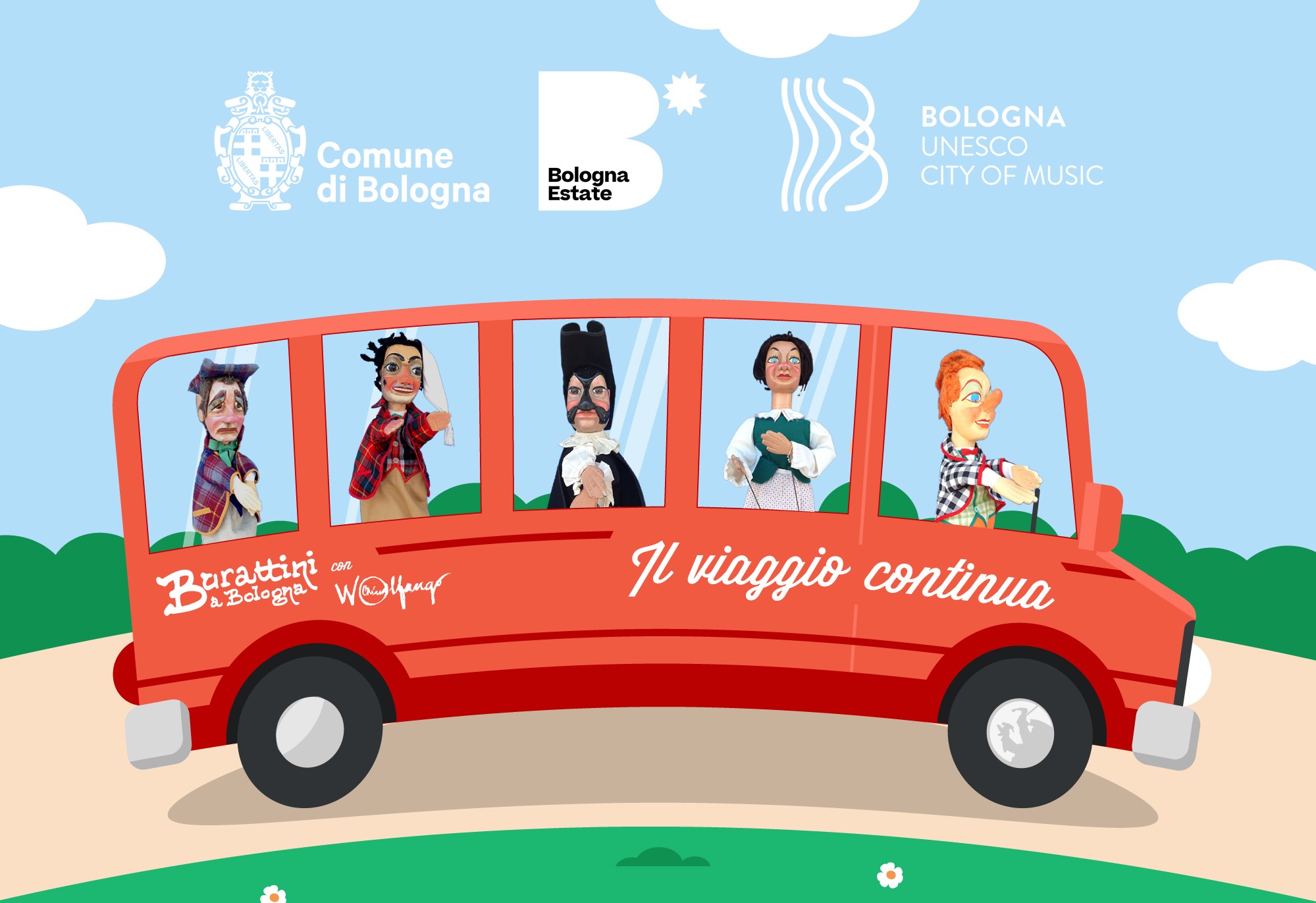 Burattini a Bologna con Wolfango. Il viaggio continua…